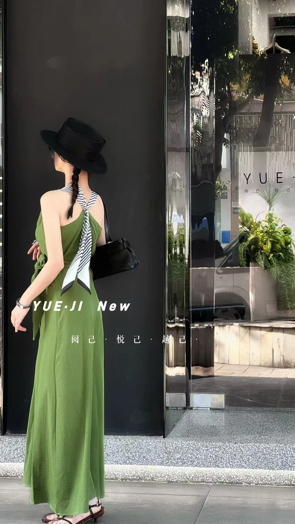 YUE JI  气质牛仔针织外套NO退NO换