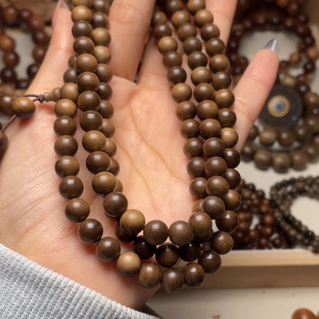 四***️檀香木手串/手链手串0.8阴沉
