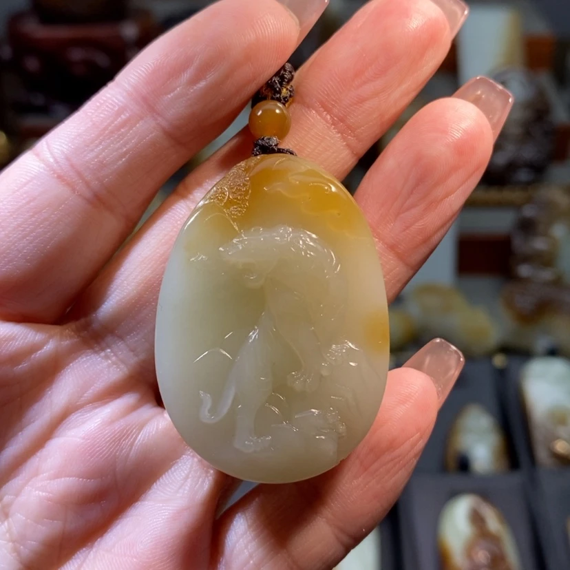 【闪购商品】和田玉（糖玉）吊坠未镶嵌