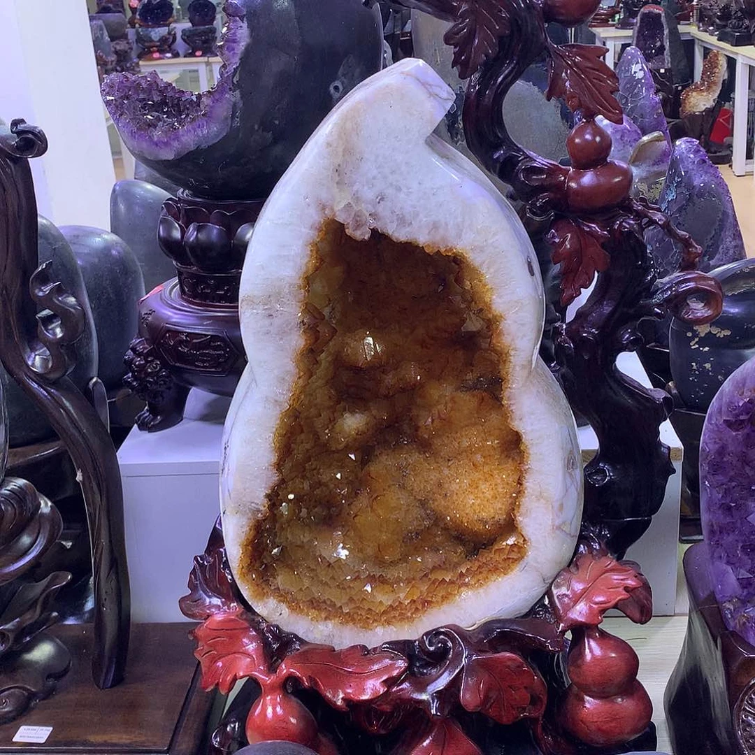未镶嵌大型摆件（非配饰）紫晶