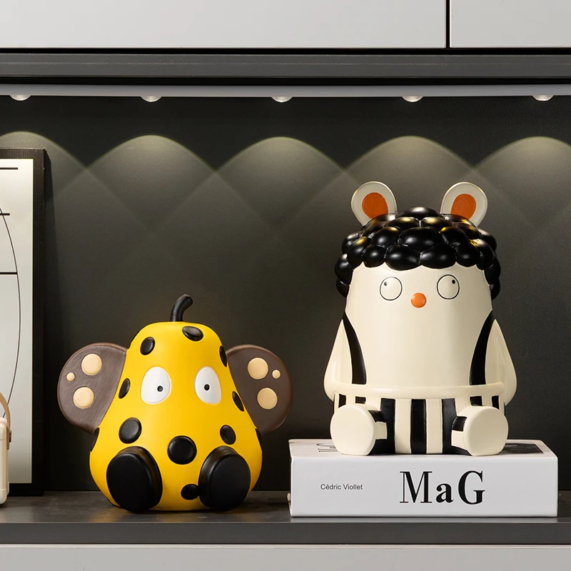 热门北欧风奶油感客厅电视柜酒柜玄关桌面装饰品乔迁新居礼物