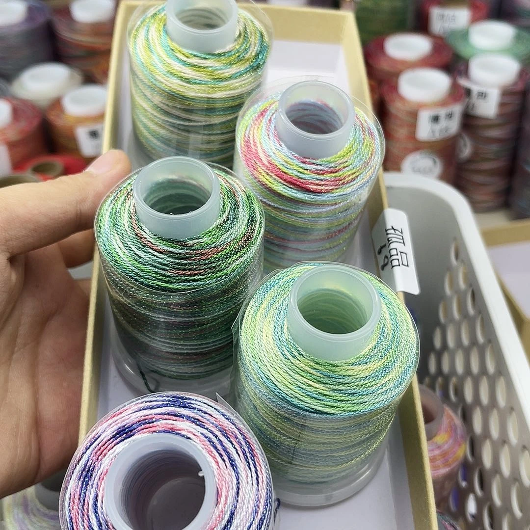 12股星空段染股线 5个180m