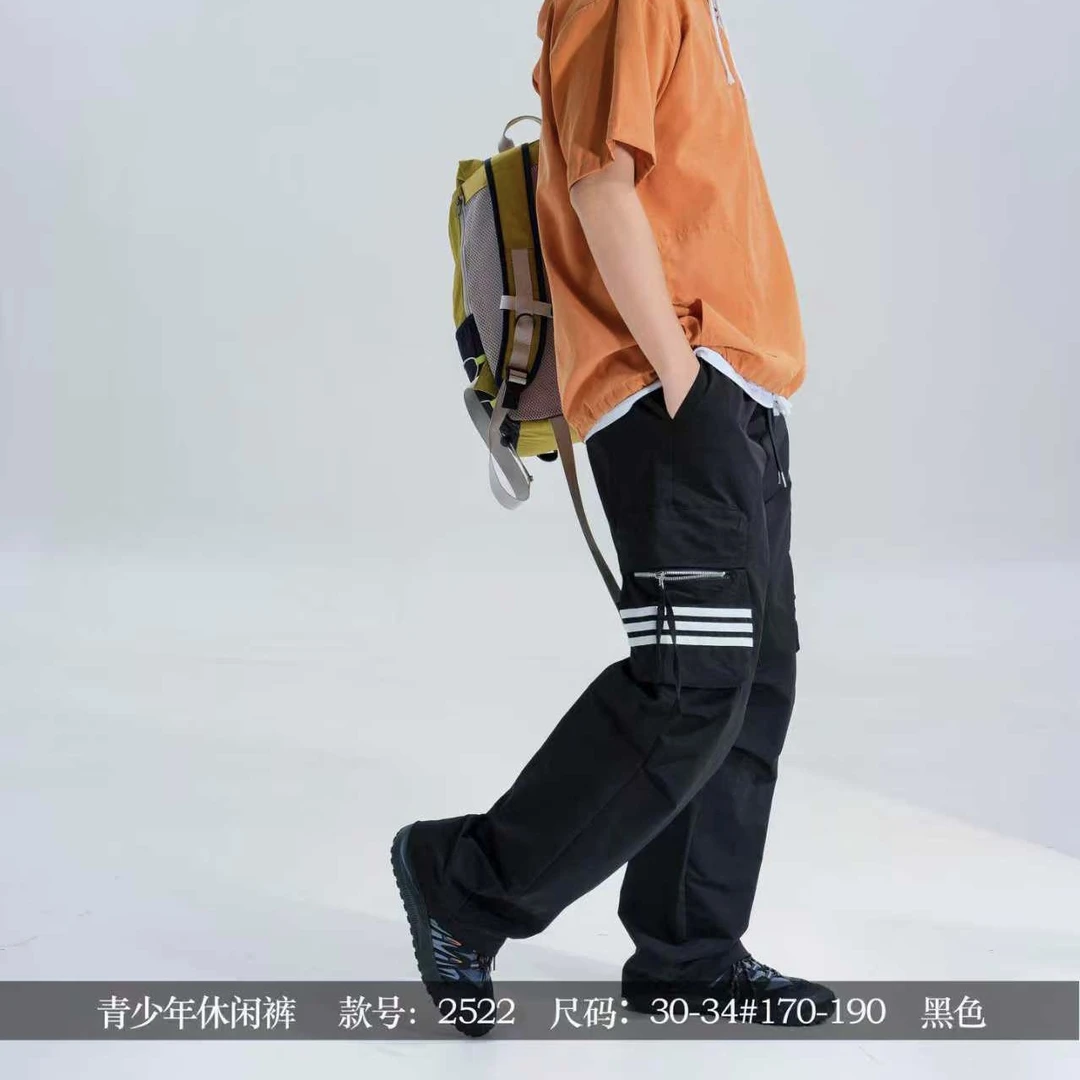 【夏款GP2522】青少年夏季长裤工装裤