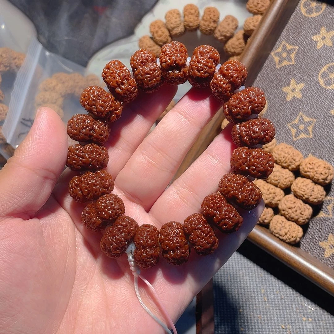 手串金刚菩提21mm夹板梅花