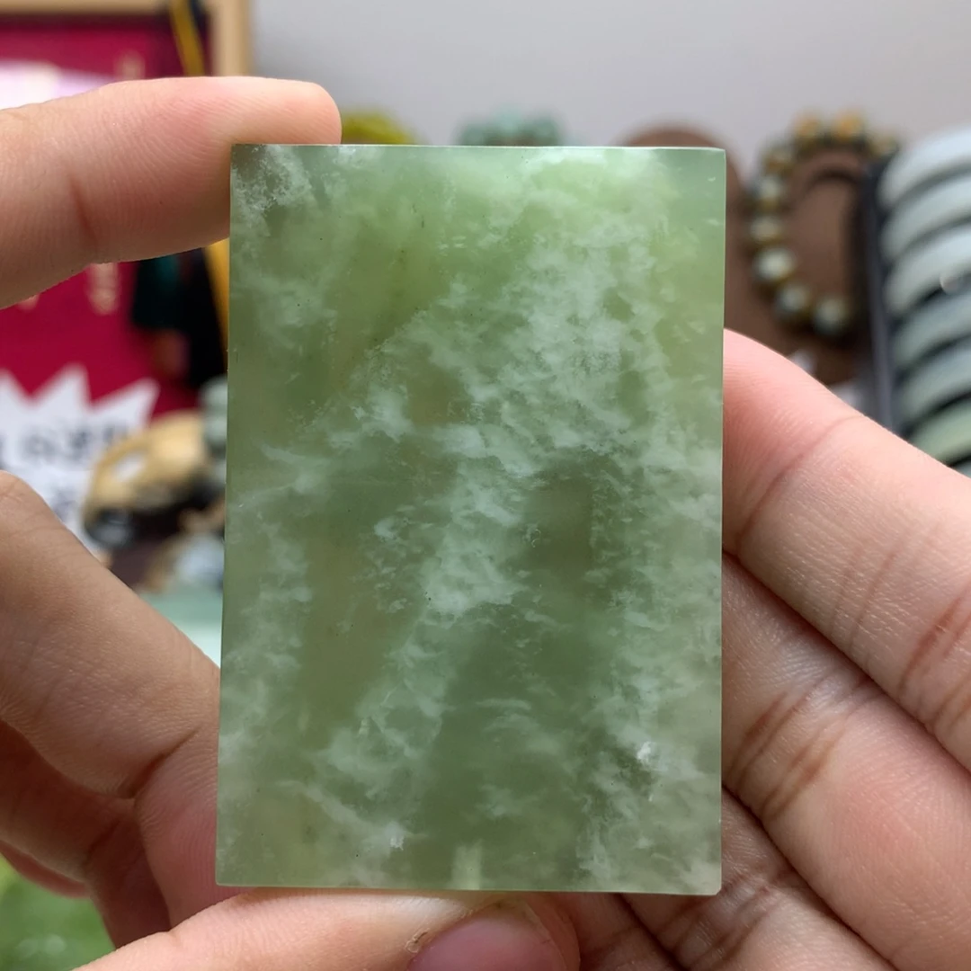 岫玉未镶嵌吊坠(不含链)