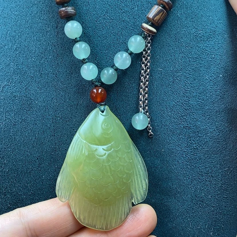 【闪购商品】蛇纹石玉吊坠未镶嵌