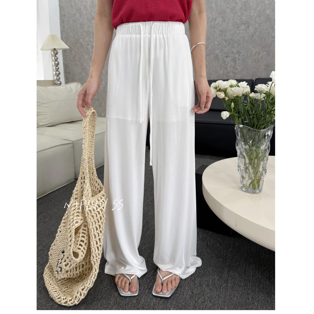 66109#N加#随性又温柔!休闲百搭拖地阔腿裤（福利）