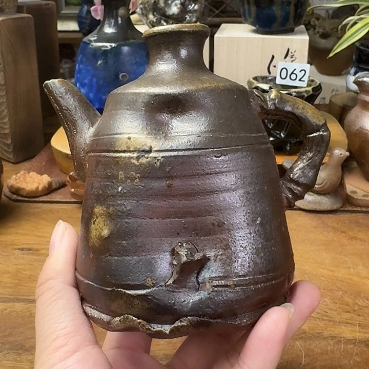 藤原陶臣备前烧酒注福利一口价