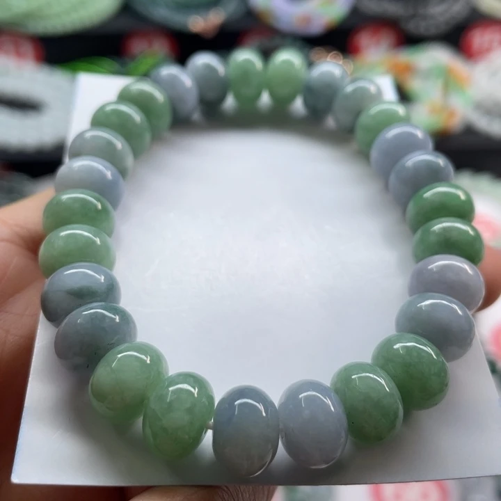 未镶嵌手链翡翠卡10.7