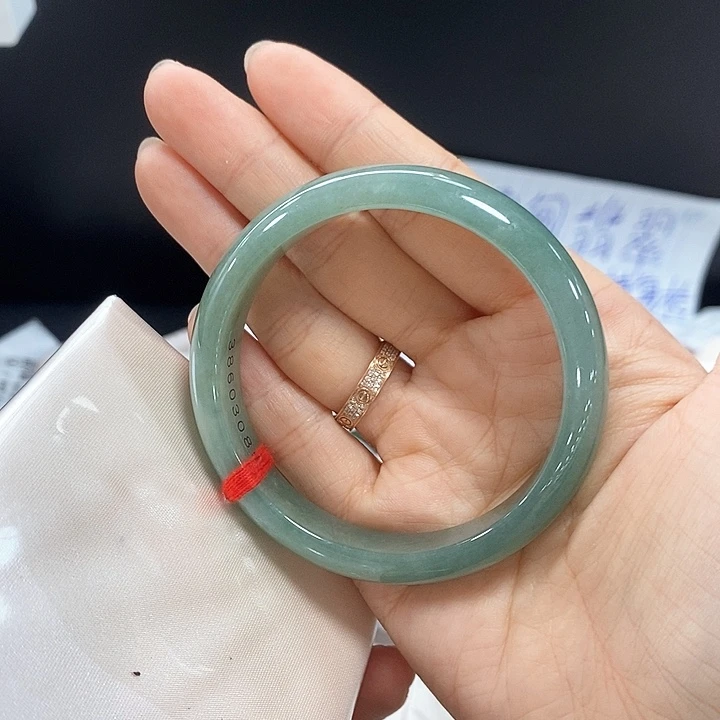 未镶嵌手镯翡翠天然缅甸A货手镯