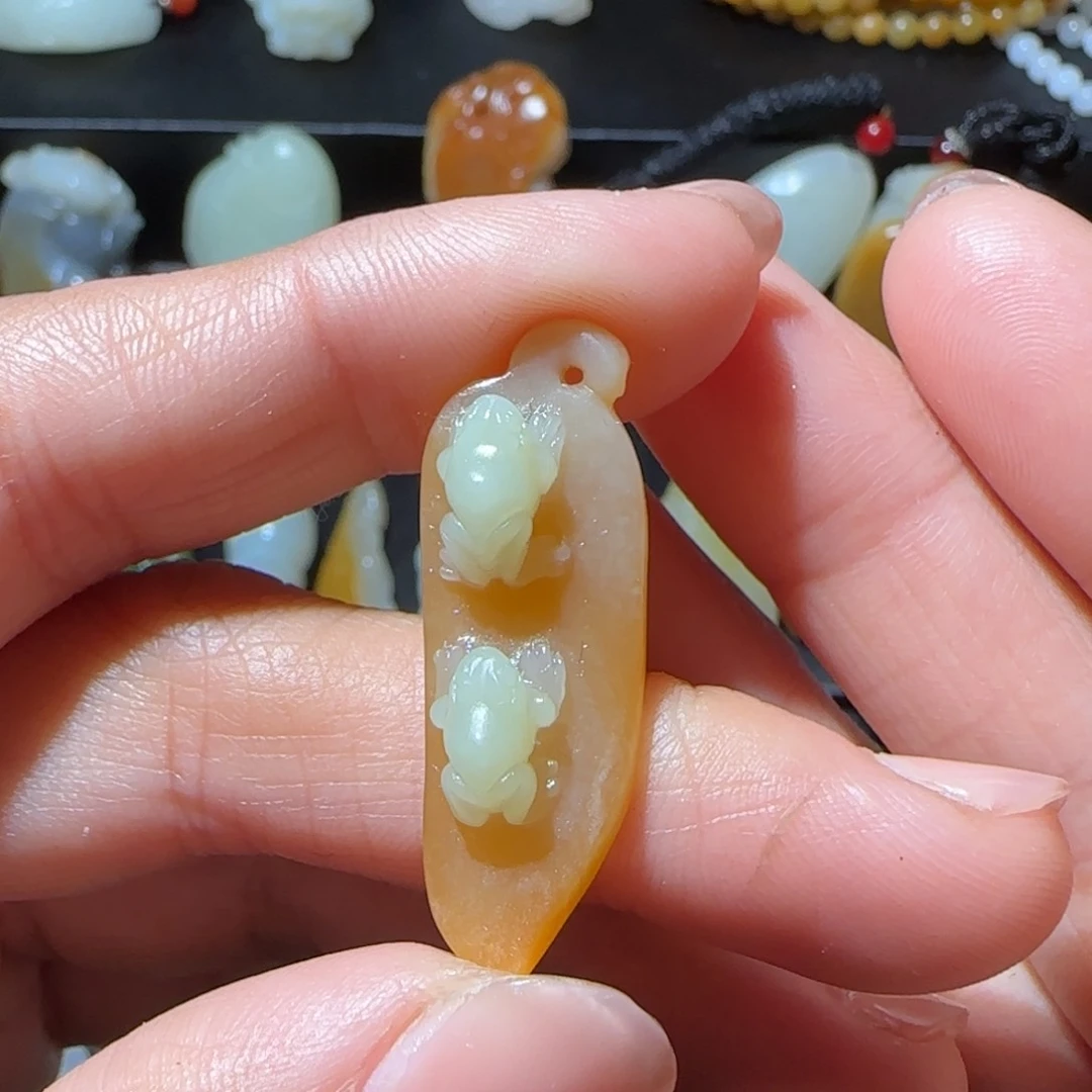 和田玉颈饰未镶嵌用****6