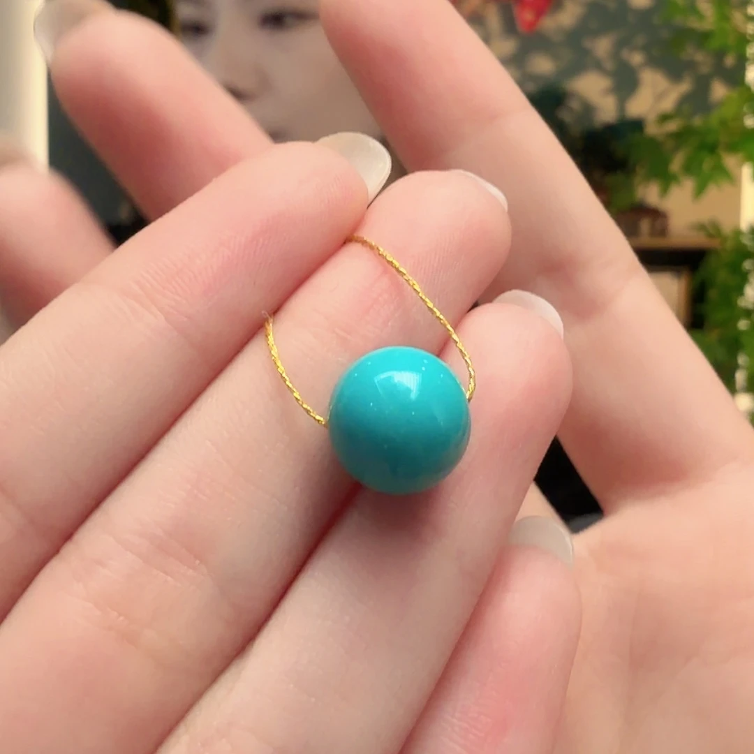 绿松石未镶嵌颈饰