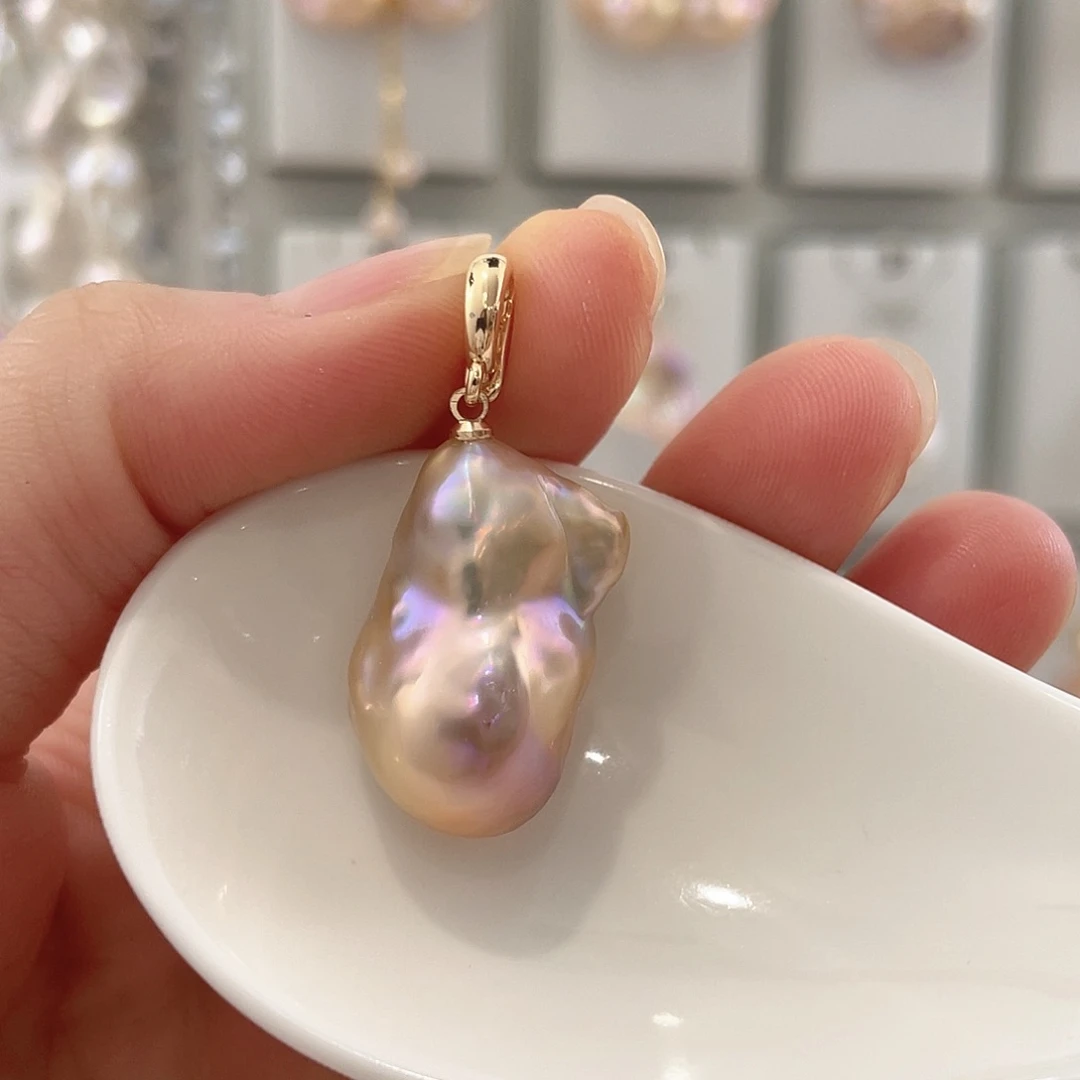 淡水珍珠未镶嵌颈饰