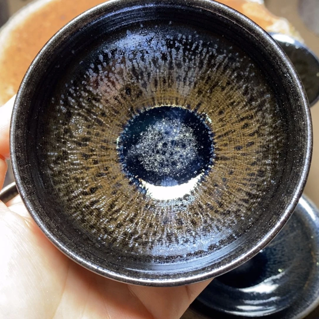 喜***e茶盏自然还原柴烧直播间