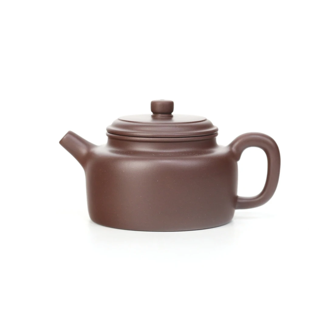 LT德钟壶200cc底槽清泥传统手工壶宜兴紫砂壶大口径家用喝茶茶具