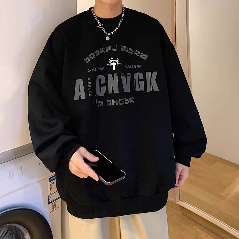 2222春秋款男款长袖卫衣