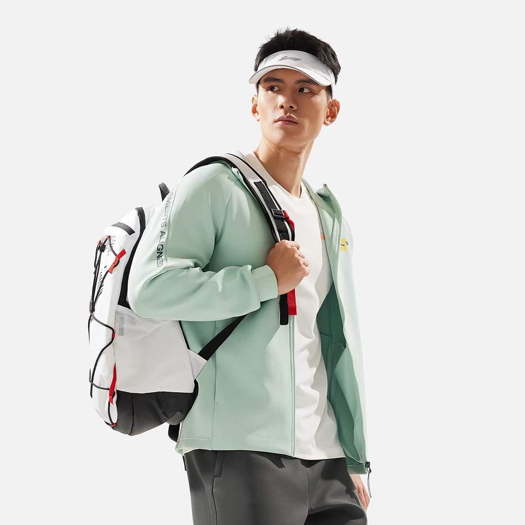 《B品以直播展示为主》李宁健身系列连帽卫衣AWDU181