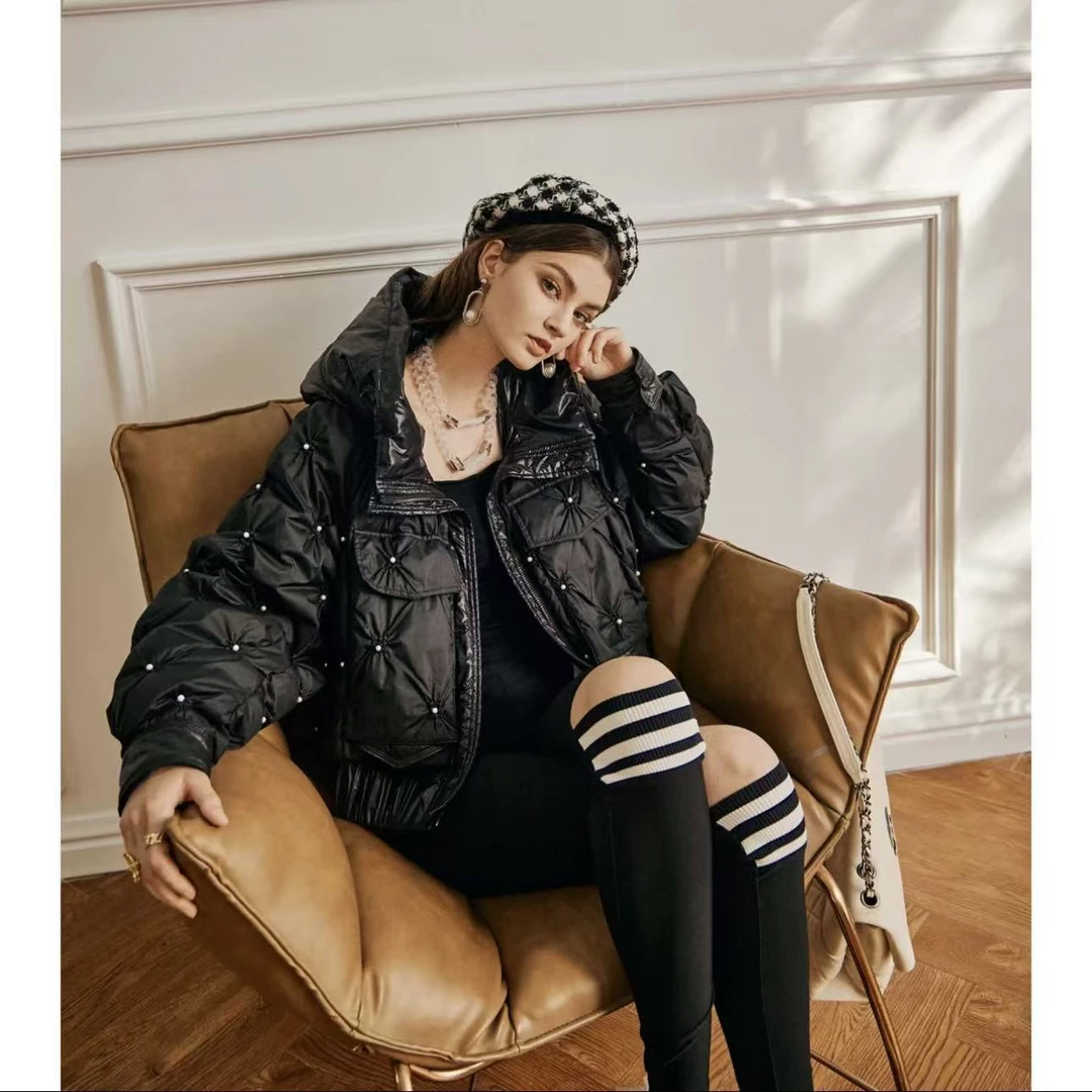 【高奢•DD】NN213-时尚女装设计感羽绒显瘦休闲百搭气质百搭