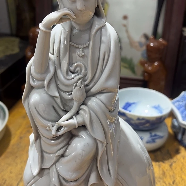 时***乐其他德化白瓷观音像
