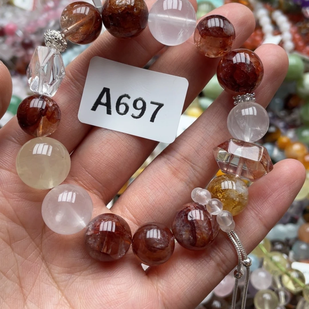 未镶嵌手链水晶多样性