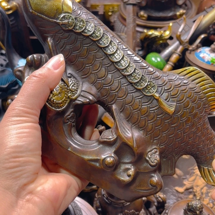 铜器摆件收收藏藏