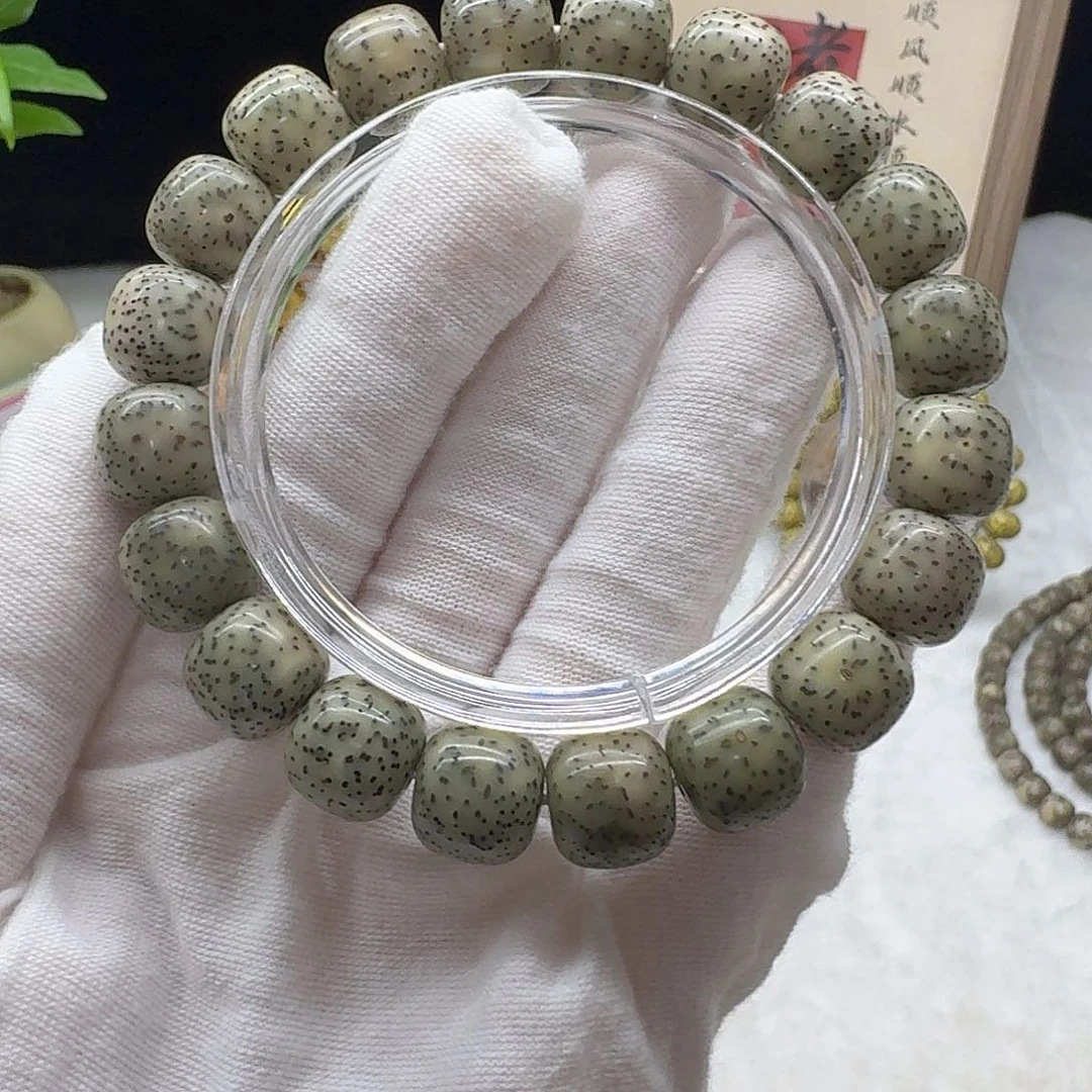 星月菩提手串灰冰小细星
