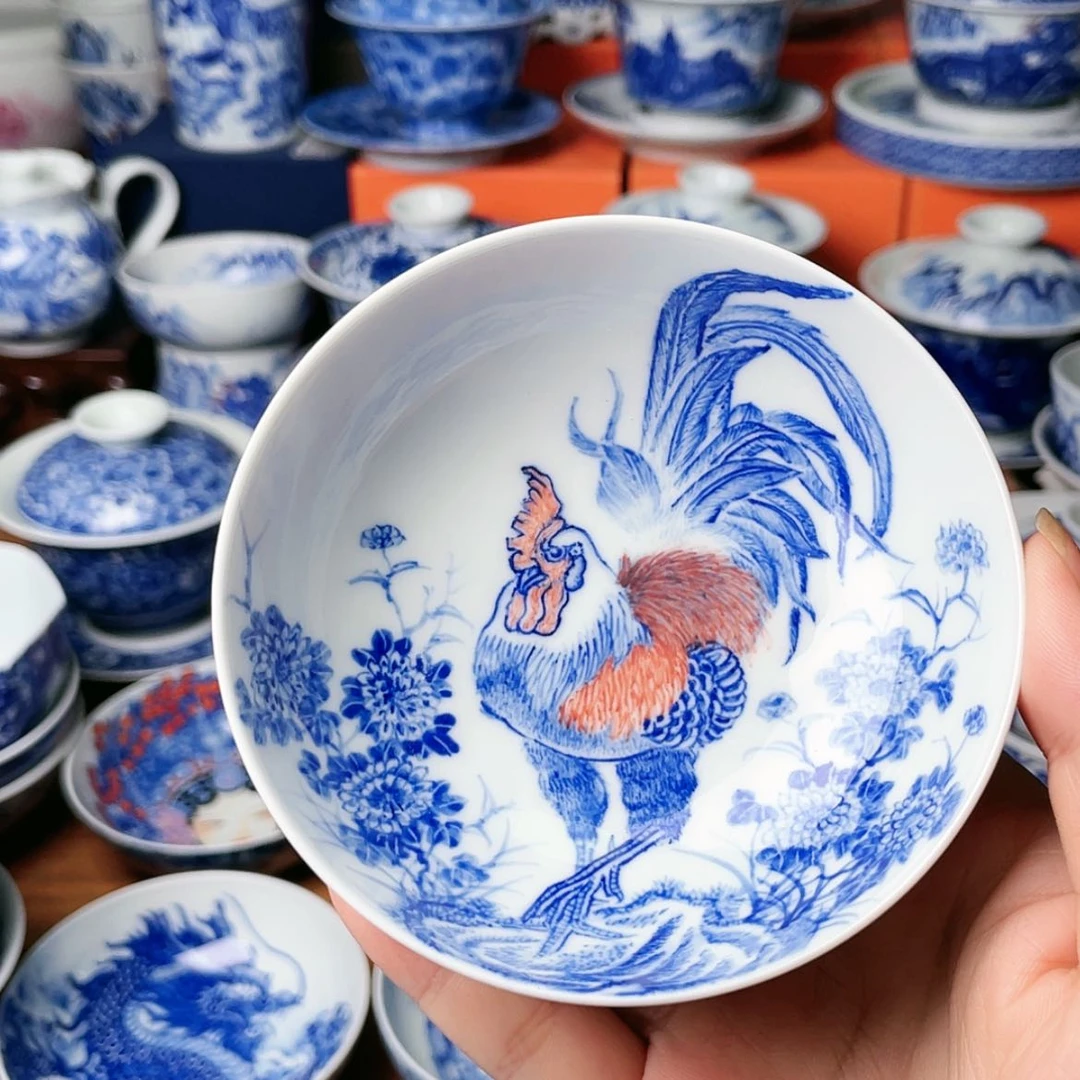 【闪购商品】杯海****】全手工手绘景德镇