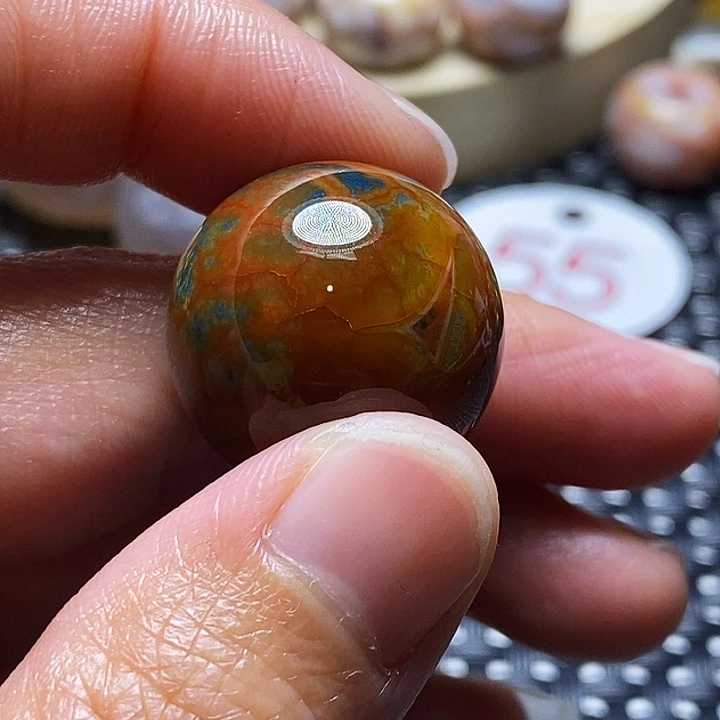 黑***哥玛瑙/玉髓未镶嵌颈饰