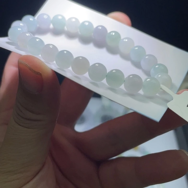 未镶嵌手链翡翠翡翠卡8