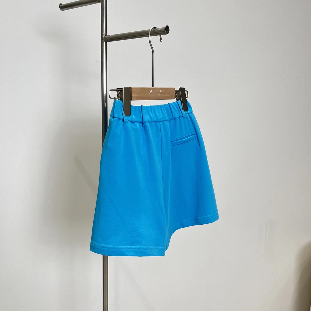 夏款短裤湖蓝色 8209 高奢亲子系