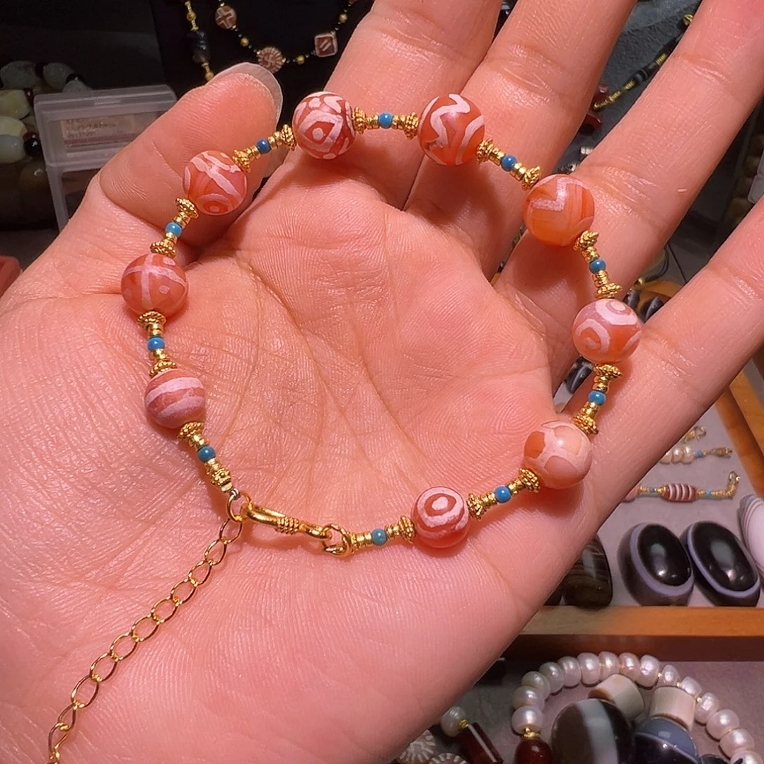 玛瑙/玉髓未镶嵌手链