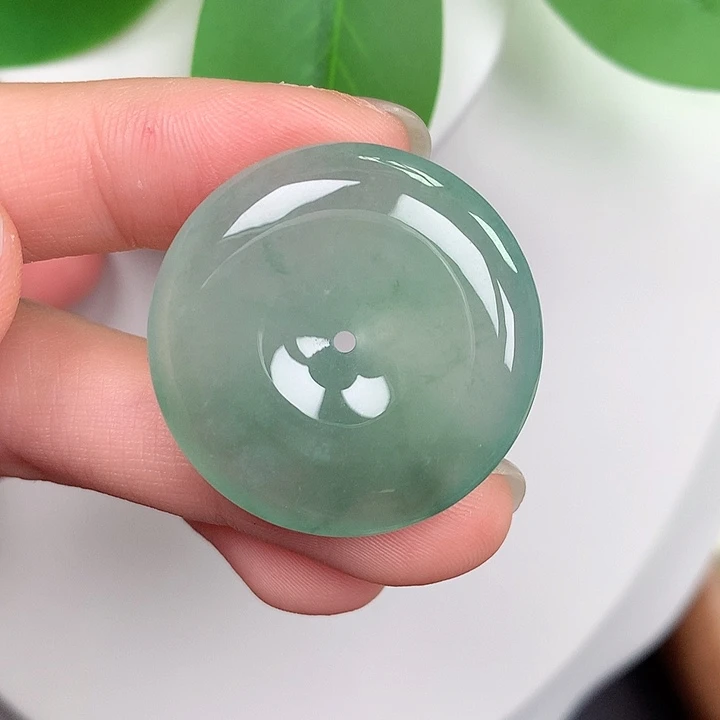 翡翠未镶嵌颈饰9；29.4-5.7mm