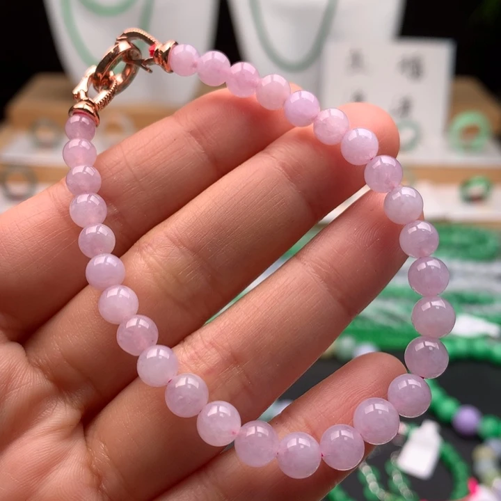 翡翠未镶嵌手链天然缅甸A货翡翠