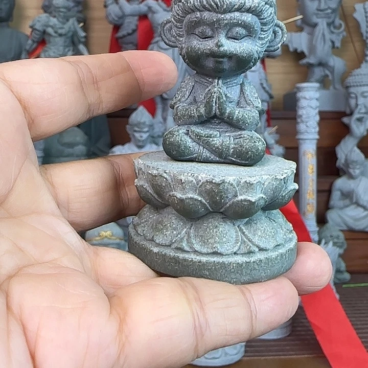 石材小悟空+底座