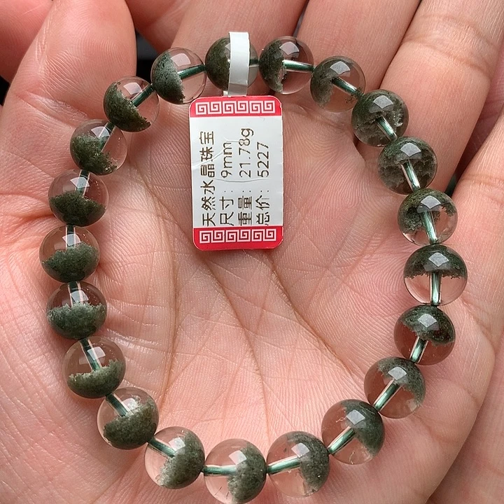 水晶手串未镶嵌天然水晶