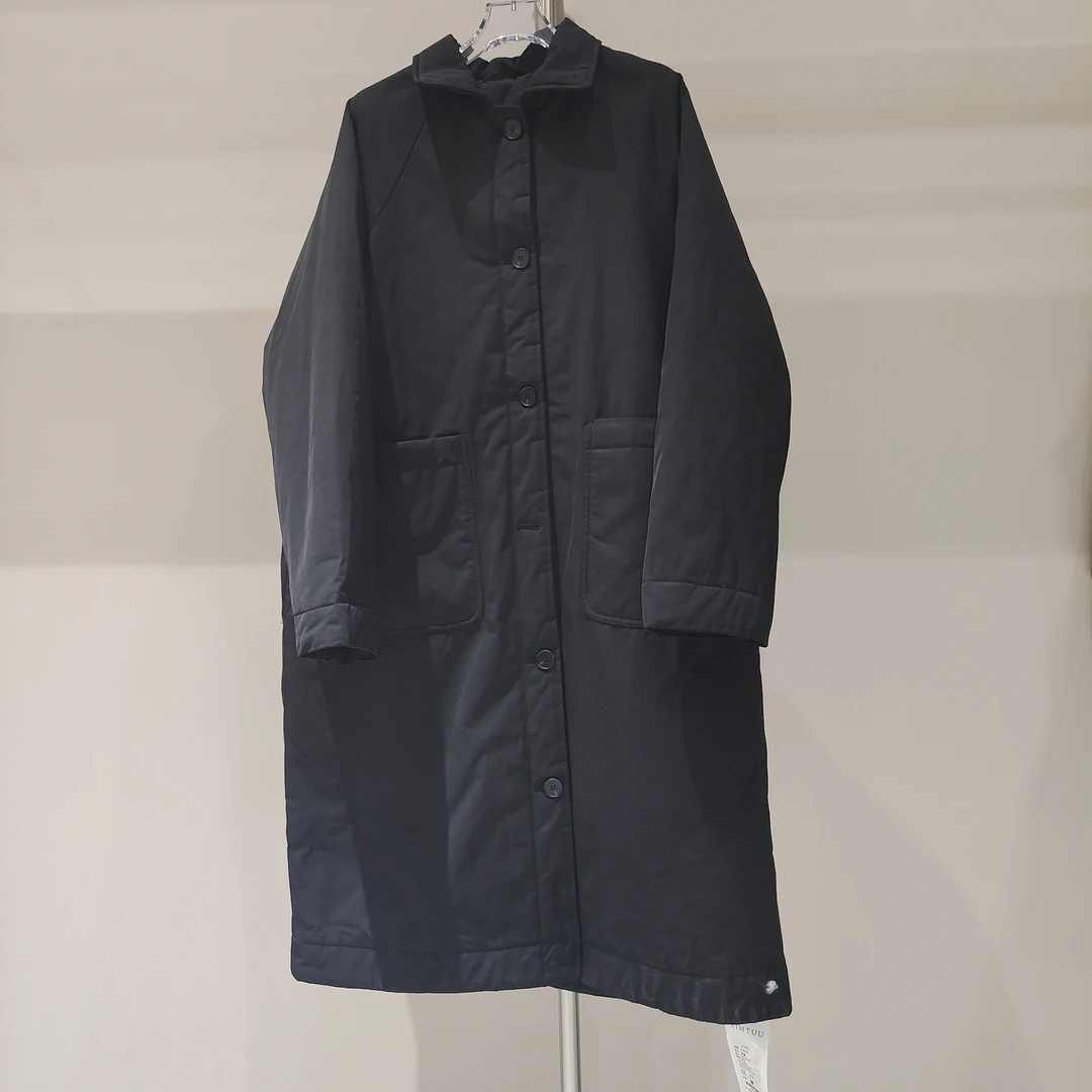 XIMTUU新款长款棉服简约潮流时尚百搭冬季外套棉服D2412515