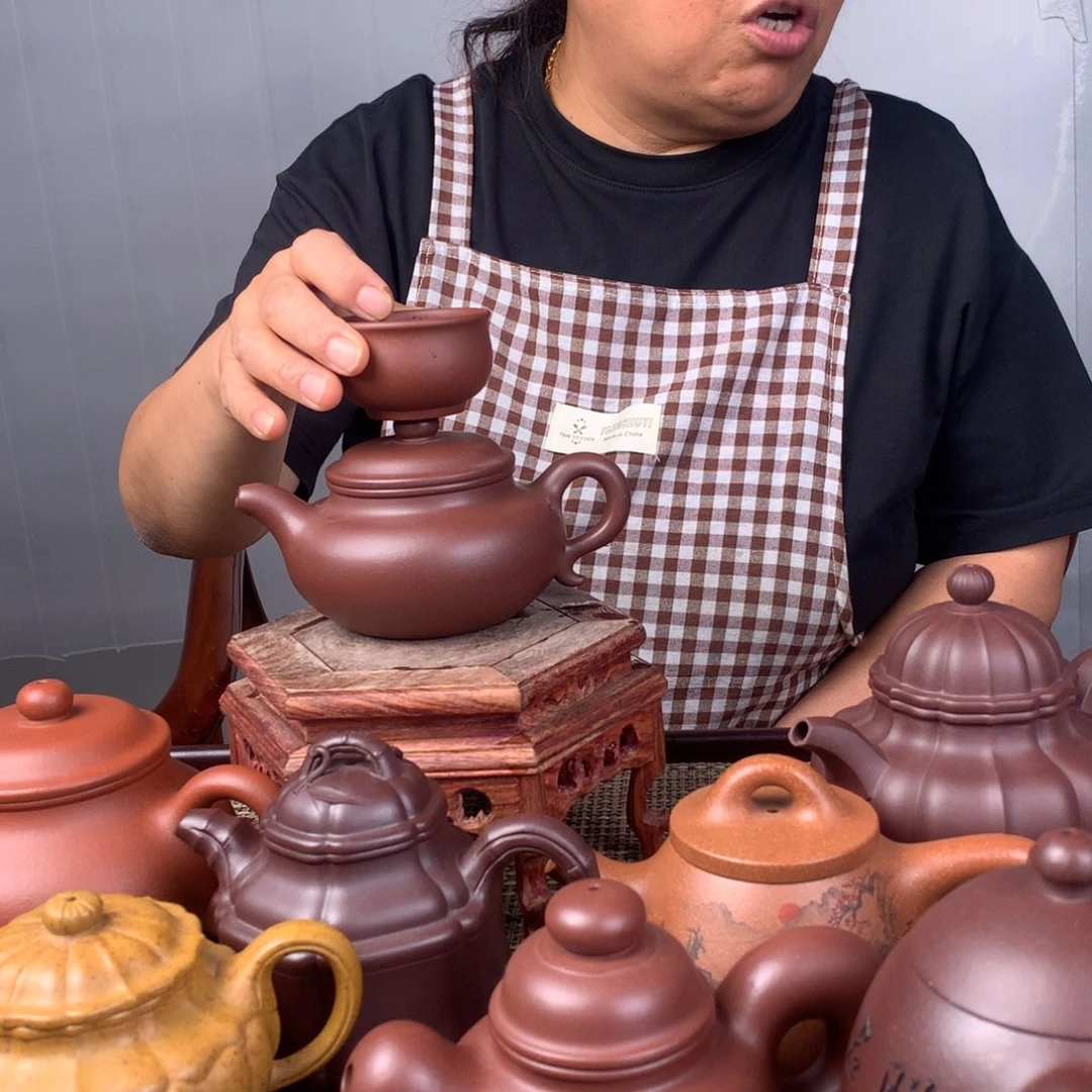 小***呆紫砂茶壶宜兴紫砂壶茶壶原矿紫砂壶