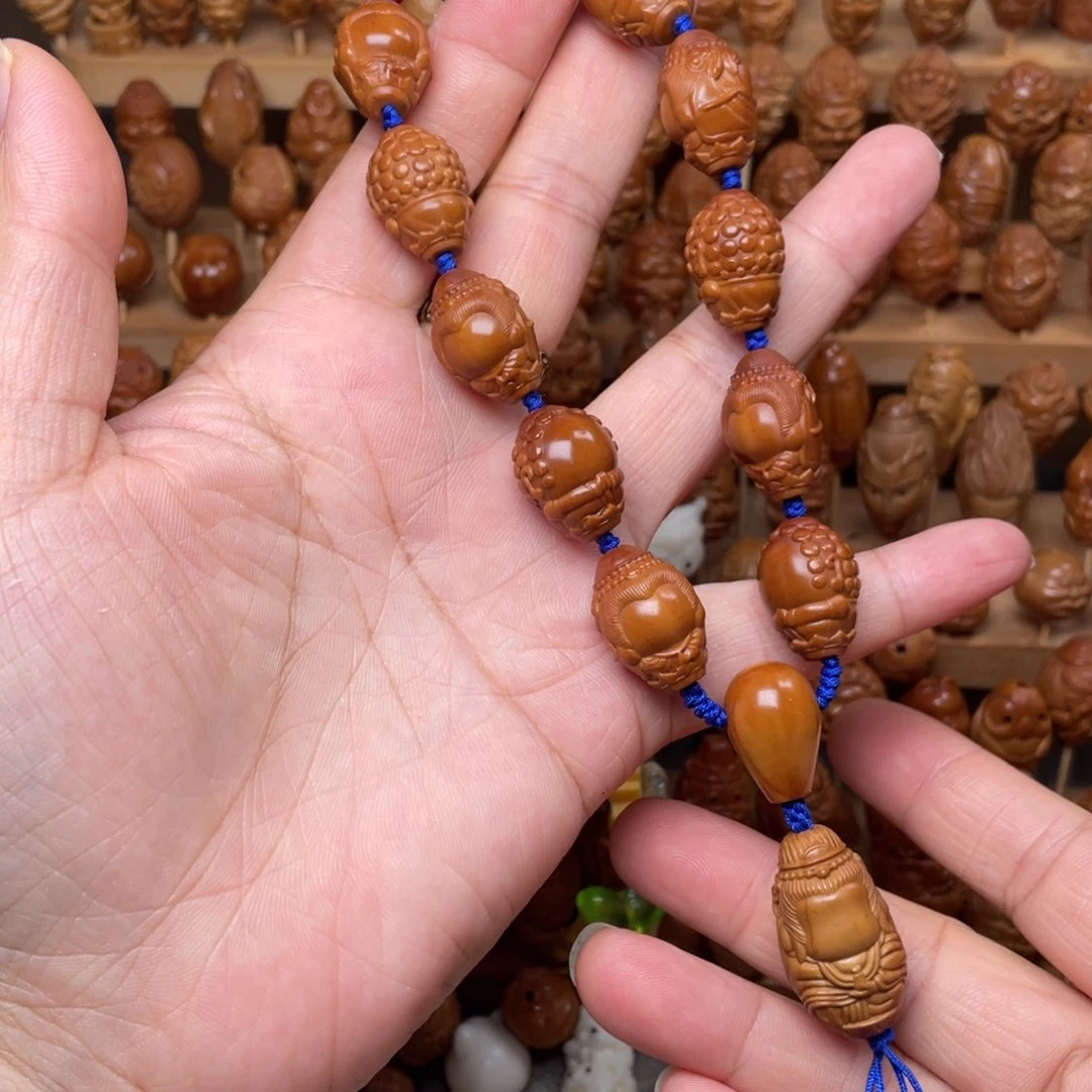 橄榄核手串/手链花皮特价不退不换