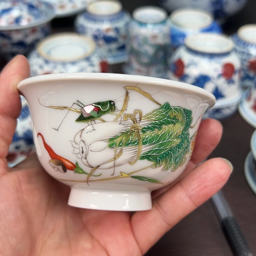 【闪购商品】幸****斗景德镇陶瓷艺术杯