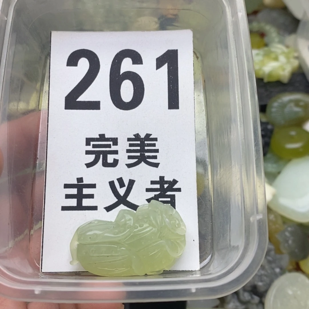 蛇纹石玉未镶嵌挂坠