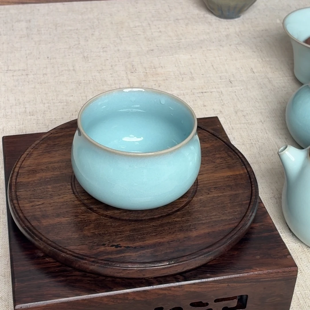 陶摆件天青福袋福利