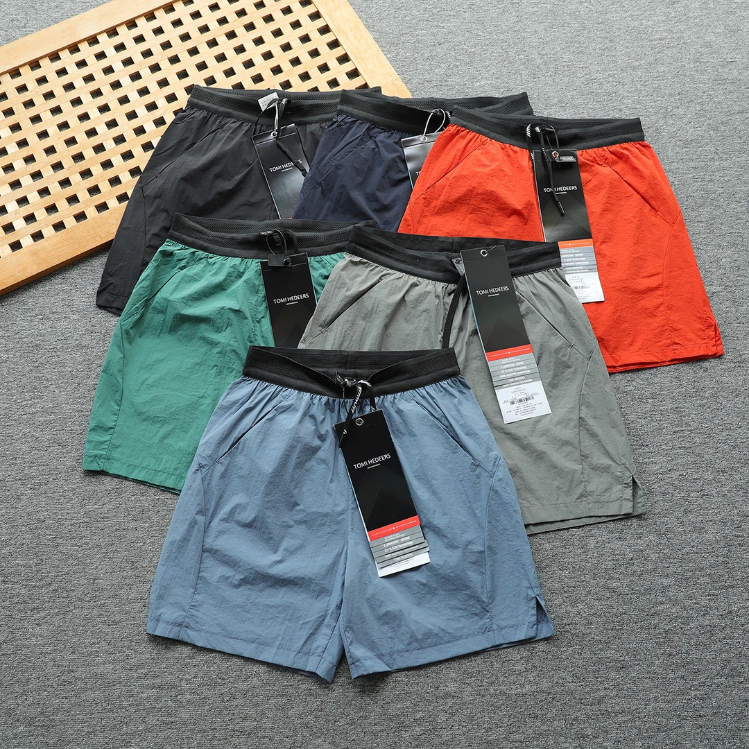 日单cool凉感科技轻量化男士户外运动跑步休闲短裤沙滩男短裤夏季