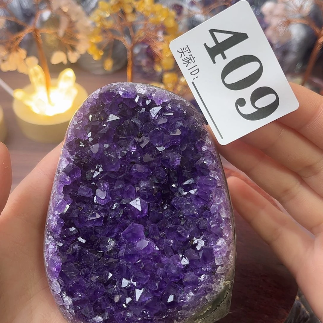 未镶嵌眼镜紫晶