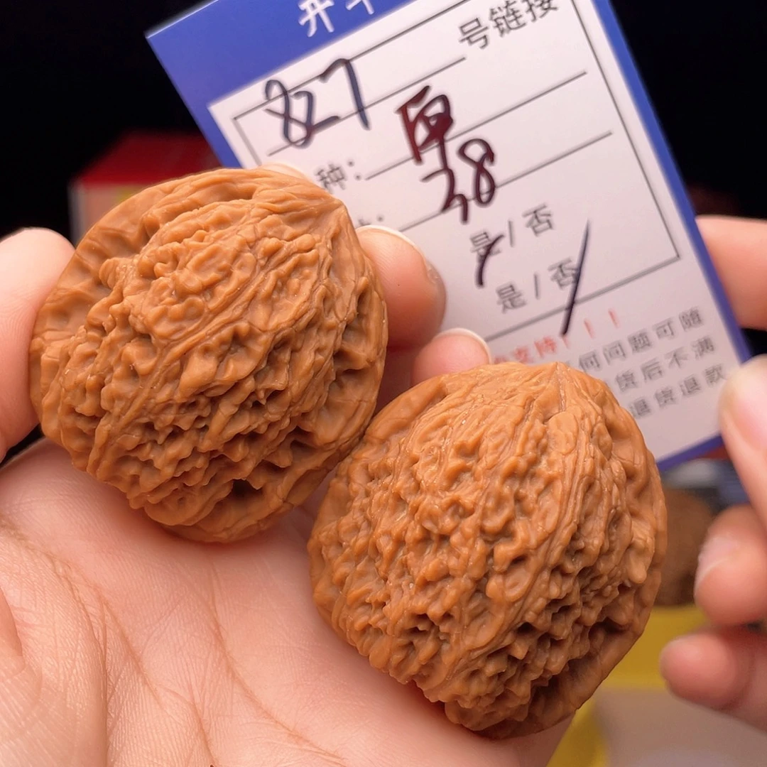 核桃文玩核桃手捻827