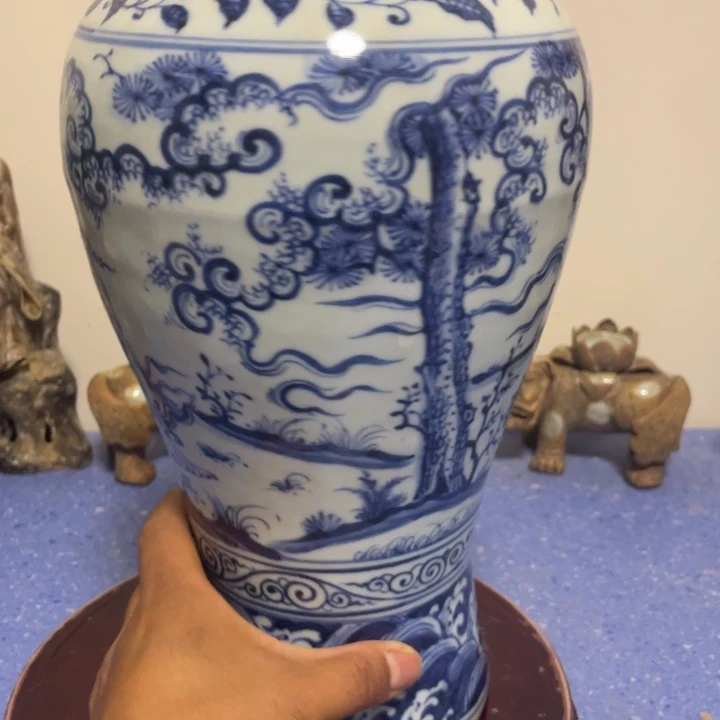 强***陶当代青花瓷器精品