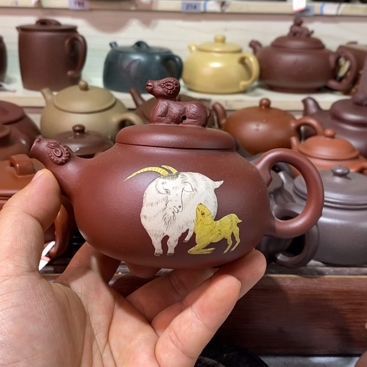 茶壶紫砂精工制作