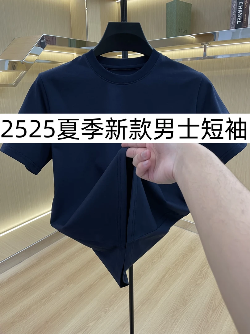 WXY-D-8850夏季新款短袖T恤时尚休闲简约男装轻奢06-24