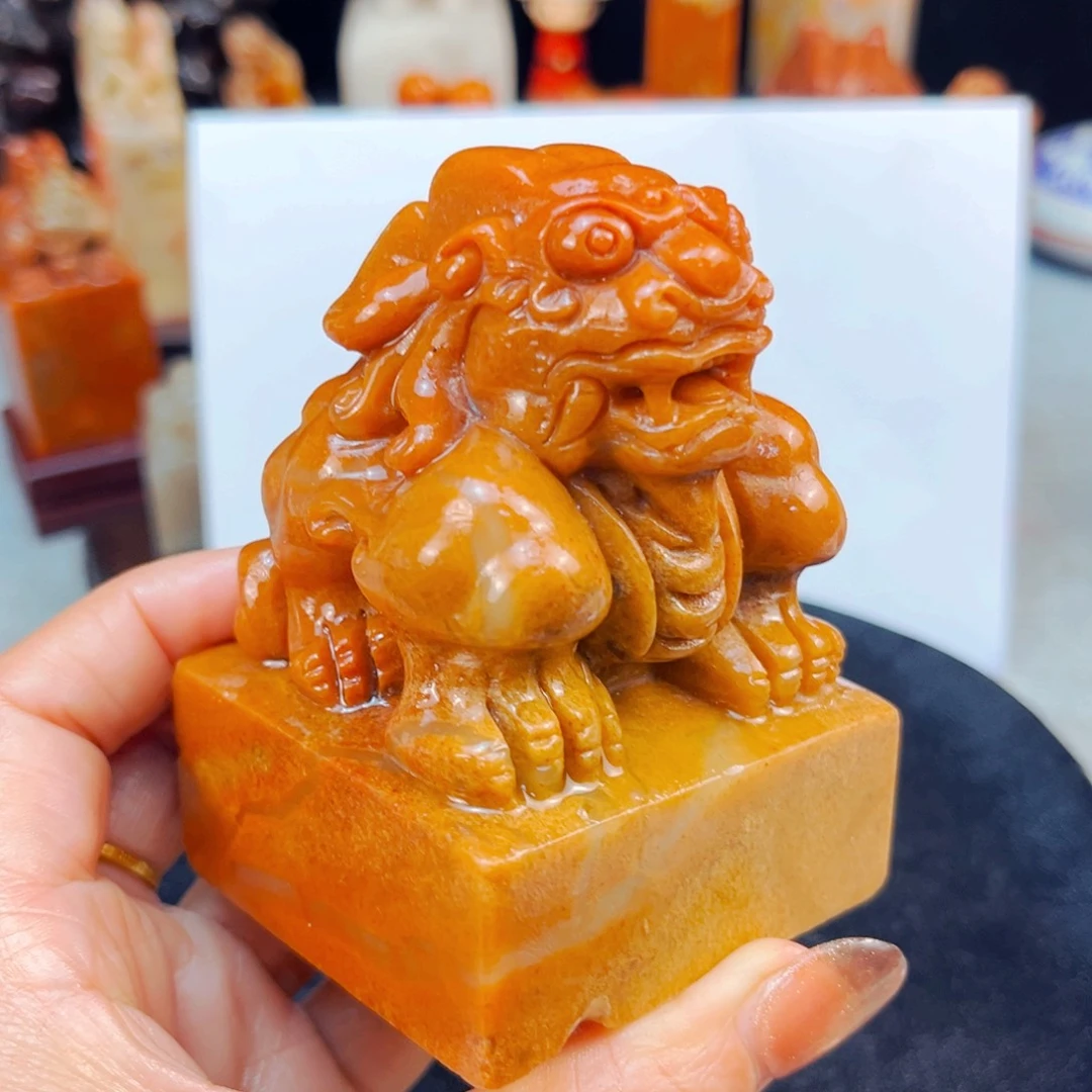 小***葩寿山石捡漏瑕疵品