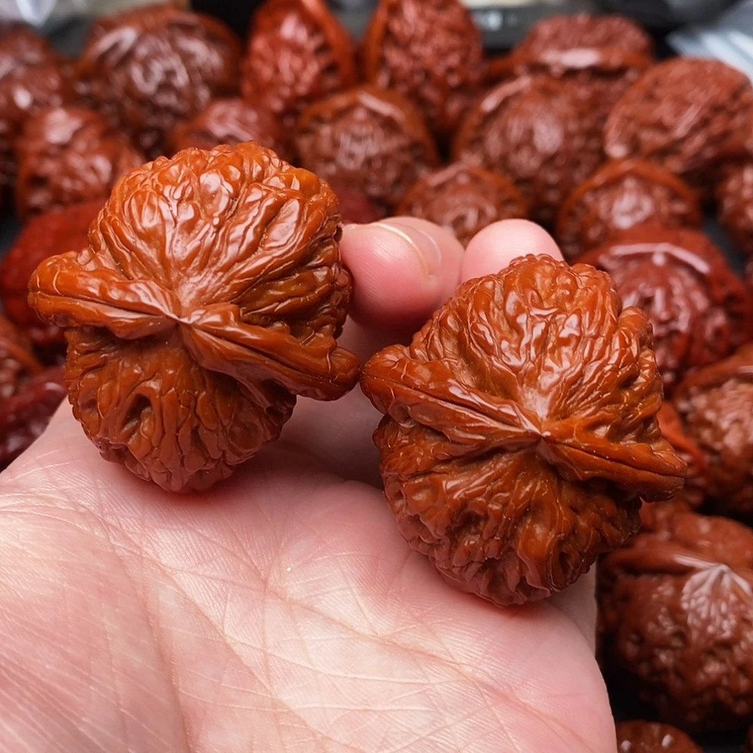 猴头核桃吊坠41白狮子