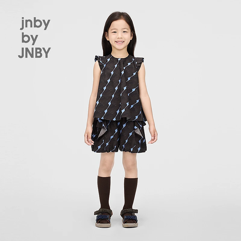 新款江南布衣童装上下装组合套装25夏女童1P5H23900